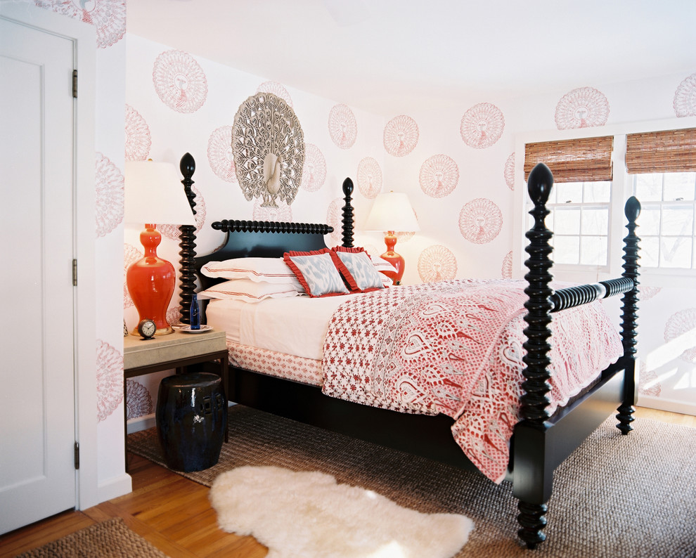 Stone Top Table Bedroom Eclectic with Area Rug Bed Pillows
