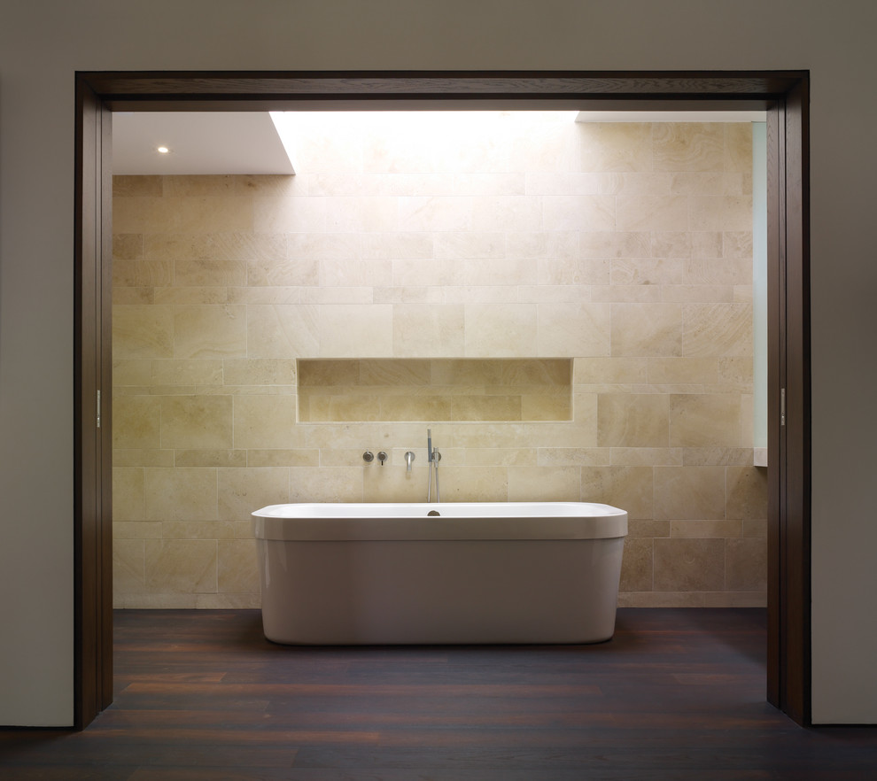 Stone Wall Tile Bathroom Modern with Bathroom Beige Stone Wall