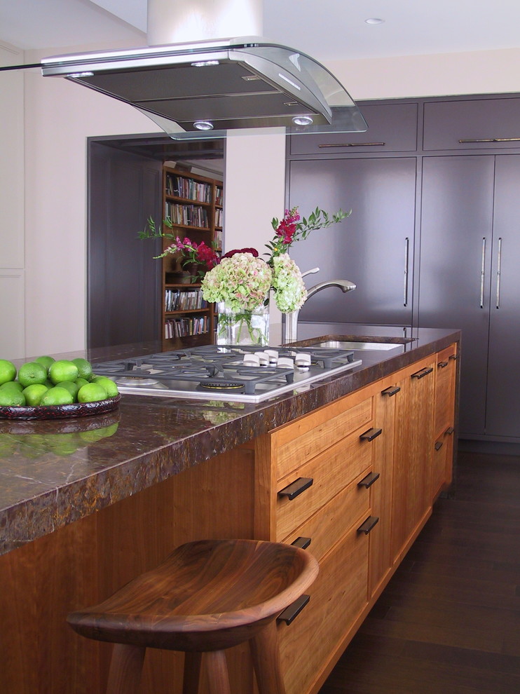 Stove Exhaust Fan Kitchen Transitional with Beige Wall Cherry Kitchen