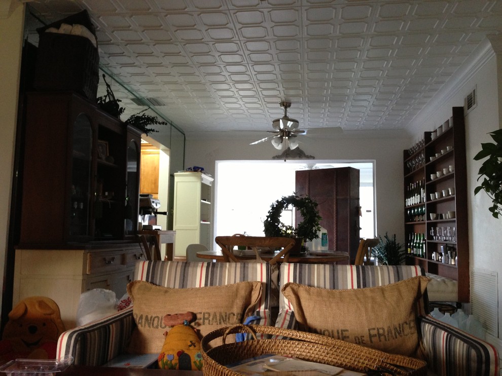 Styrofoam Ceiling Tiles Living Room Traditional with Ceiling Tiles Living Room