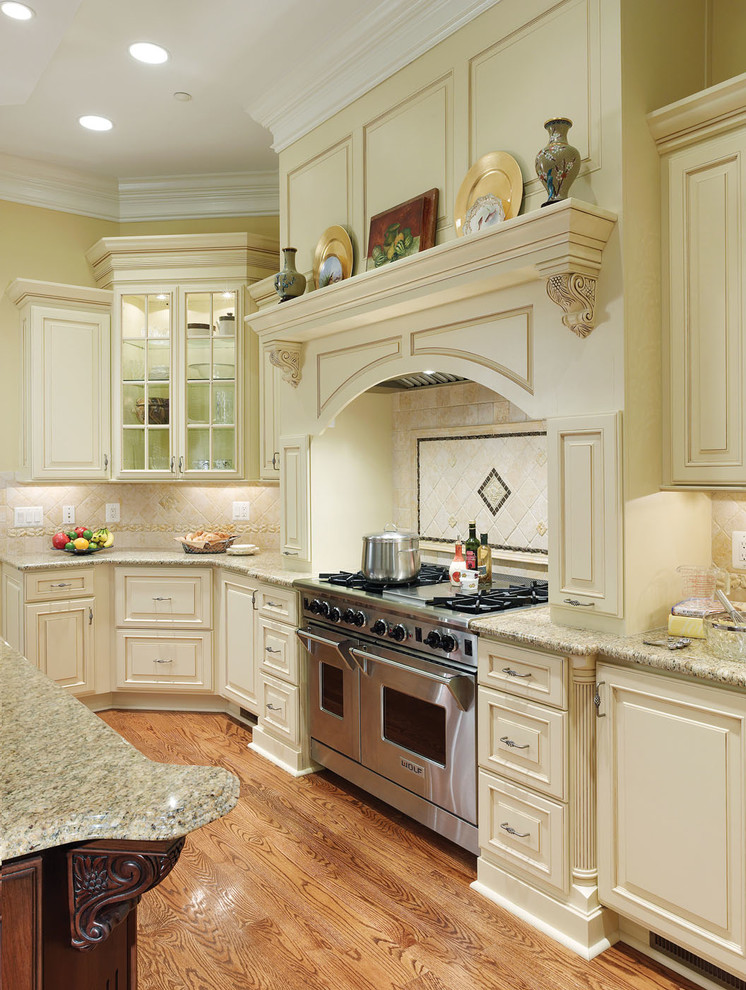 Sub Zero Refrigerator Prices Kitchen Traditional with Backsplash Bertch Birch Brown
