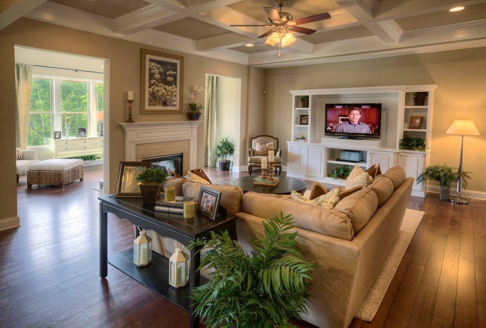Sunroom Paint Colors Living Room Traditional with Ashton Woods Homes Book