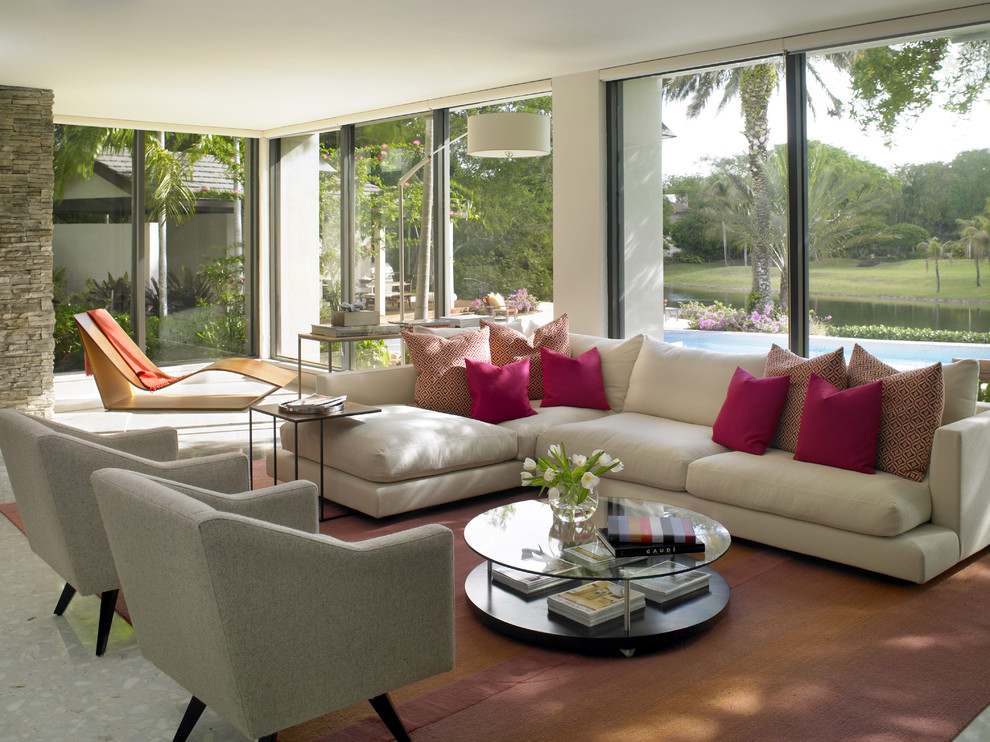 Swivel Coffee Table Living Room Contemporary with Arc Lamp Area Rug