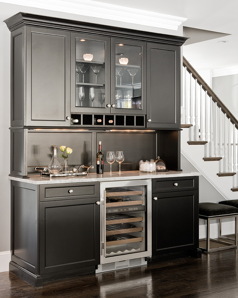 Tall Bar Cabinet Kitchen Traditional with Bar Bar Accessories Dark