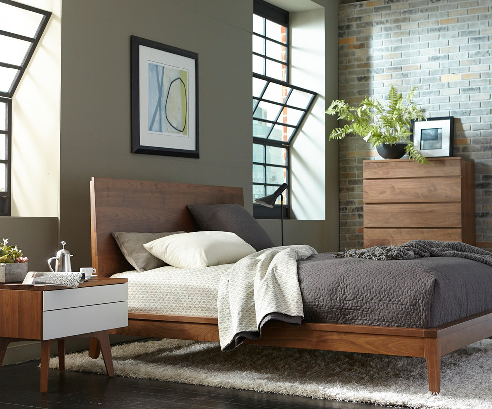 Tall Chest of Drawers Bedroom Modern with Bedroom Brick Walls Dark