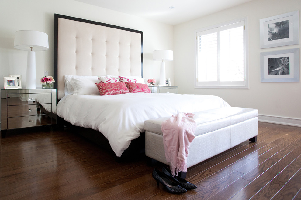 Tall Headboard Beds Bedroom Contemporary with Bed Pillows Bedside Table