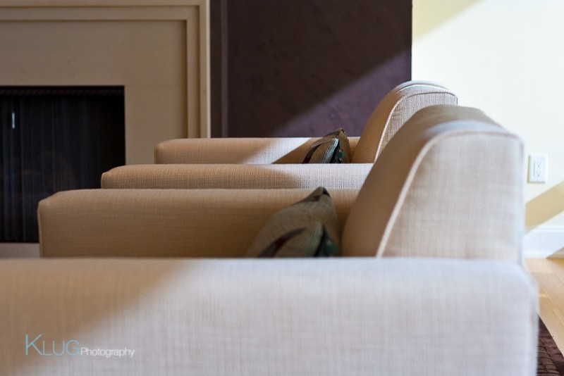 Teal Throw Pillows Living Room Modern with Armchairs Brown Wall Condo