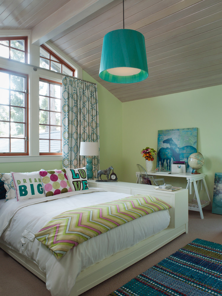 Teen Girls Bedroom Ideas Kids Contemporary with Animal Antique Area Rug1