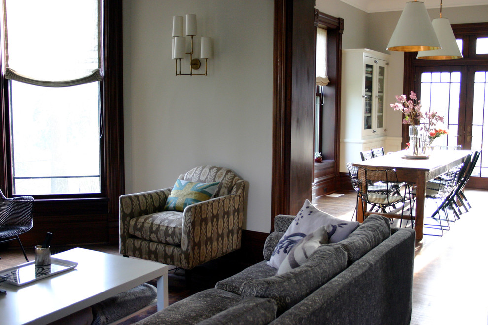 Thomas O Brien Lighting Family Room Eclectic with None 