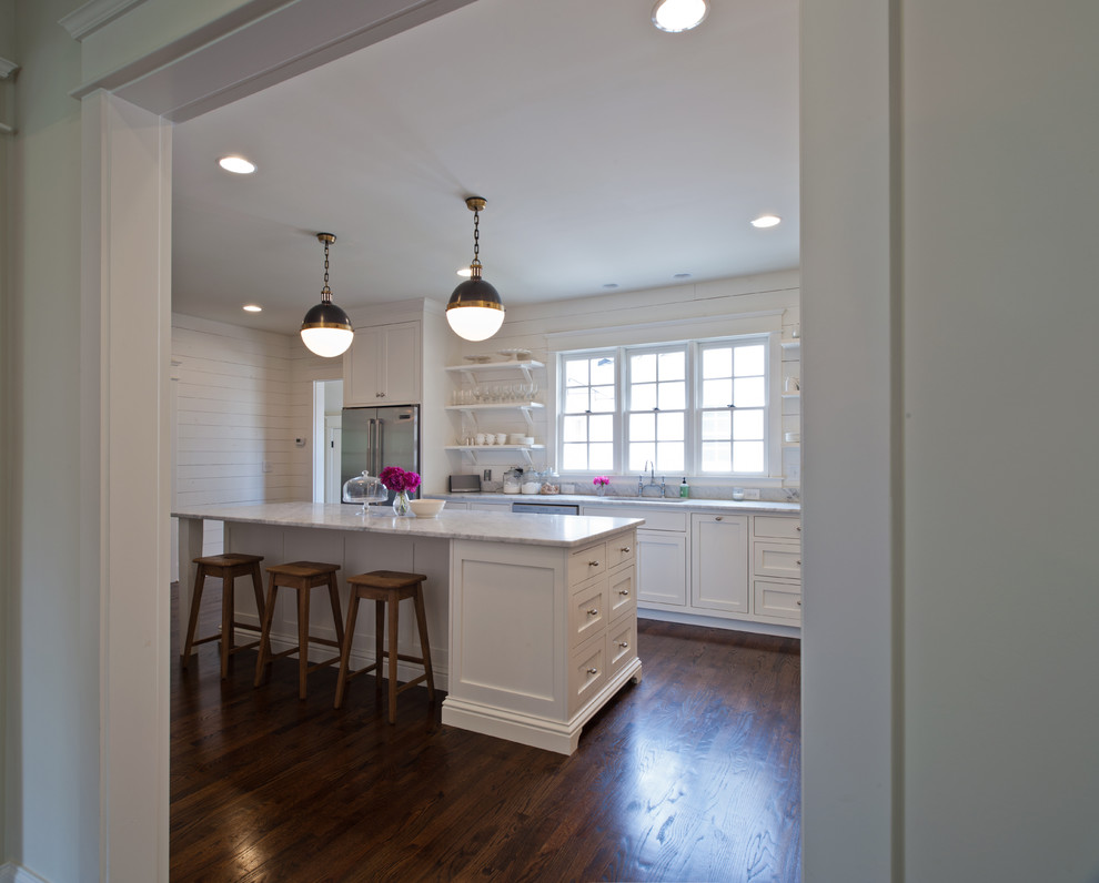 Thomas O Brien Lighting Kitchen Traditional with Breakfast Area Breakfast Bar