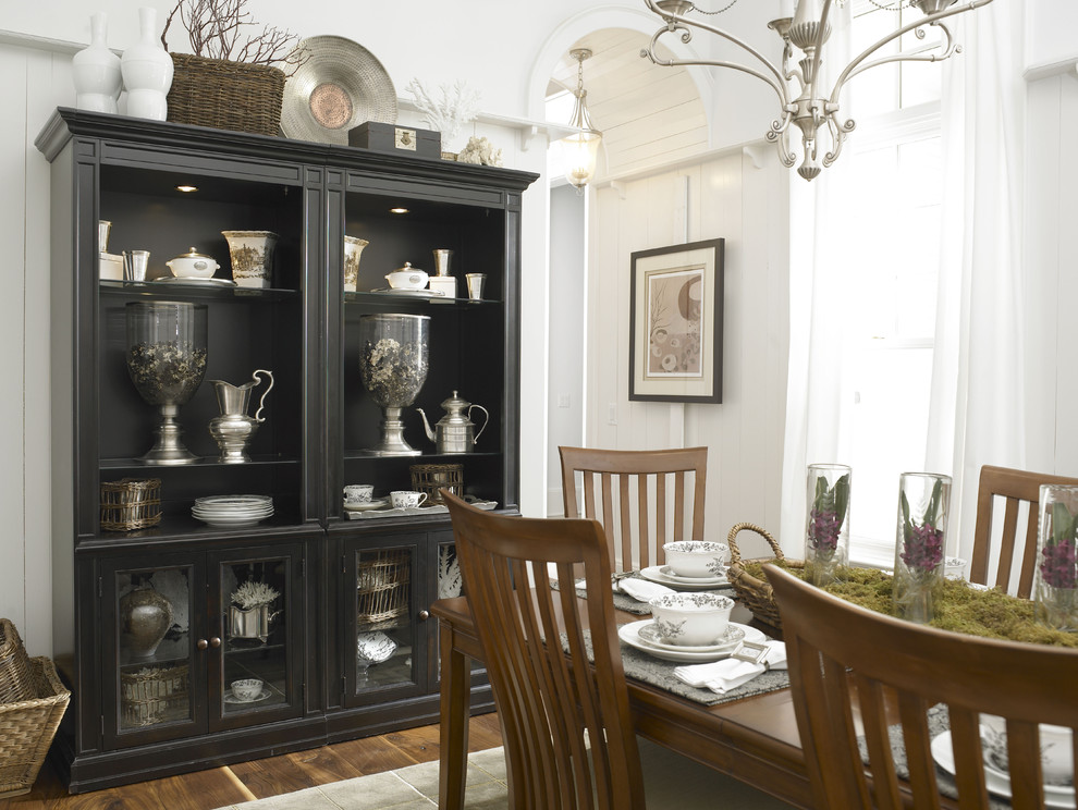 Thomasville Kitchen Cabinets Dining Room Eclectic with Basket Black Cabinet Black