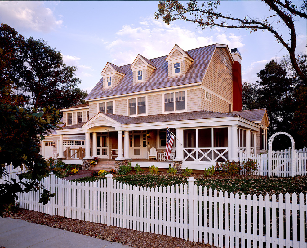 Three Season Porch Ideas Exterior Traditional with Adirondack Cape Cod Classic