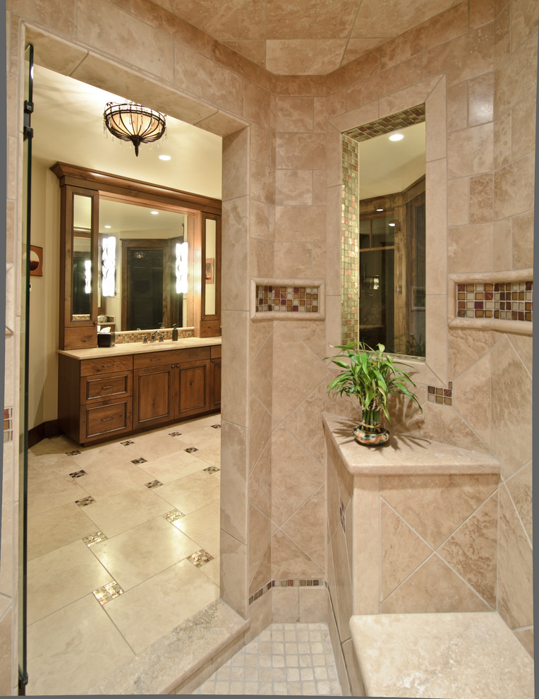 Tile Floor Design Bathroom Traditional with Bathroom Lighting Bathroom Mirror