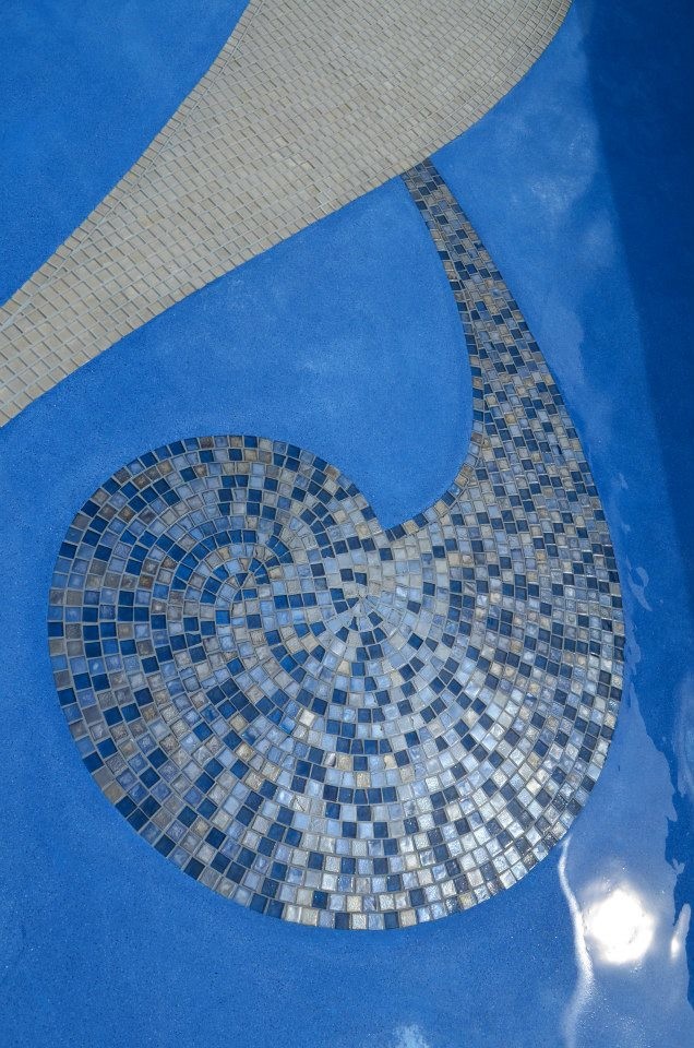 Tile Mosaic Designs Pool Eclectic with Custom Mosaic Custom Swimming