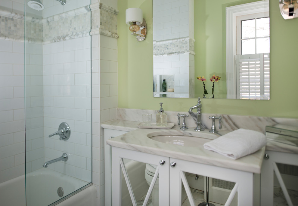 Tile Trim Ideas Bathroom Contemporary with Dc Design House 
