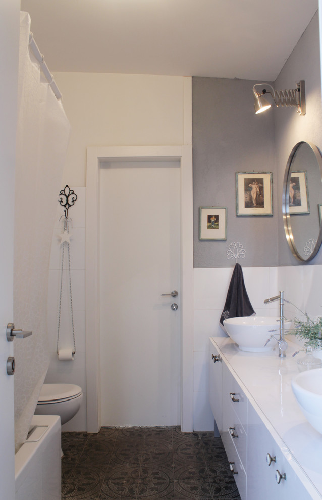 Toilet Paper Holders Bathroom Eclectic with My Houzz 