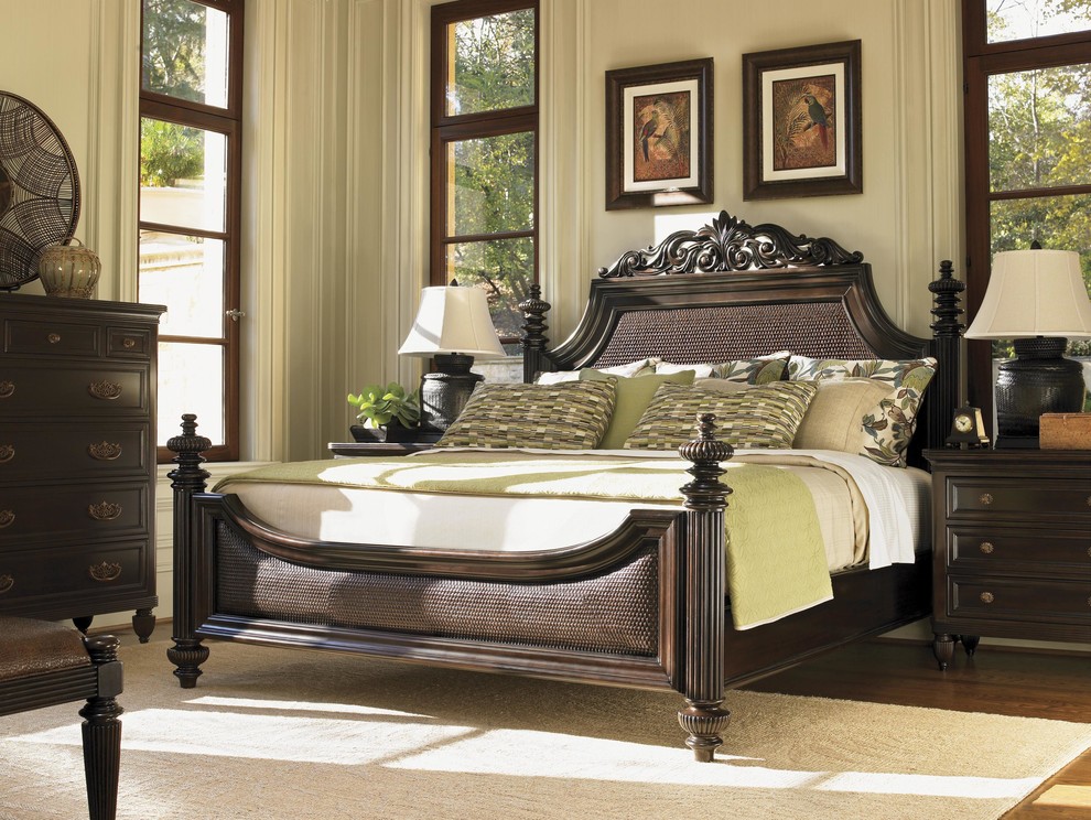 Tommy Bahama Home Spaces Tropical with Asian Inspired Bamboo Casual