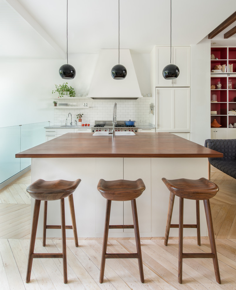 Tractor Seat Stool Kitchen Contemporary with Breakfast Bar Eat in Kitchen