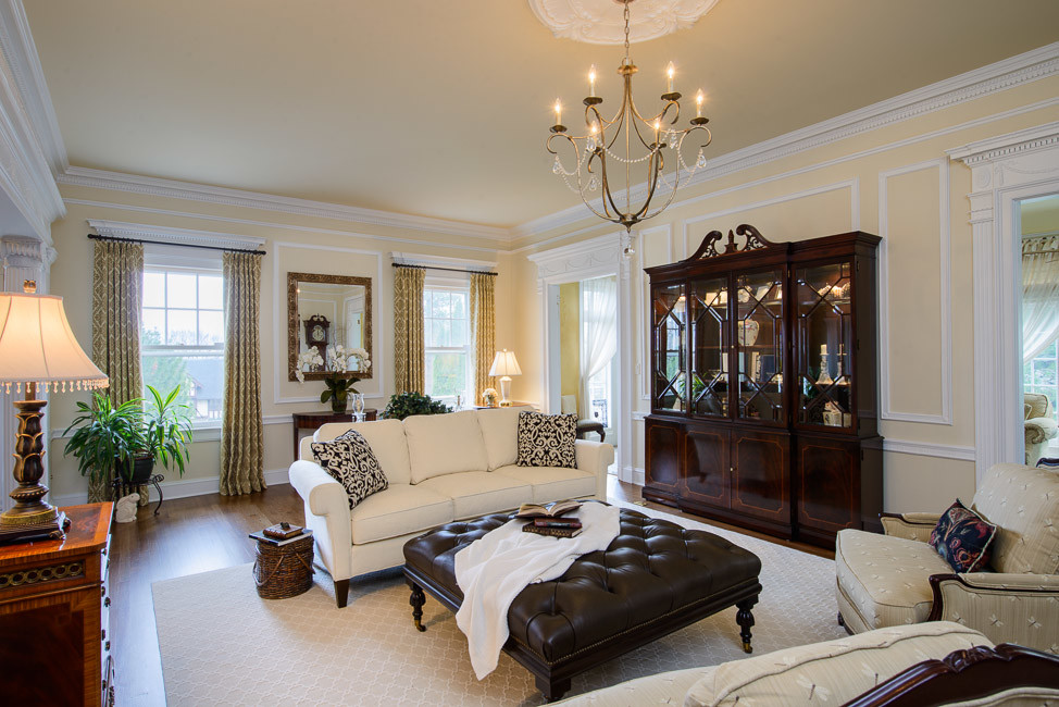 Traditional Living Room Decor Living Room Traditional with Custom Window Treatments Living