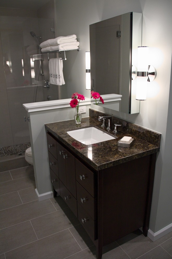 Train Racks for Bathrooms Bathroom Contemporary with Blue Green Chrome Faucet