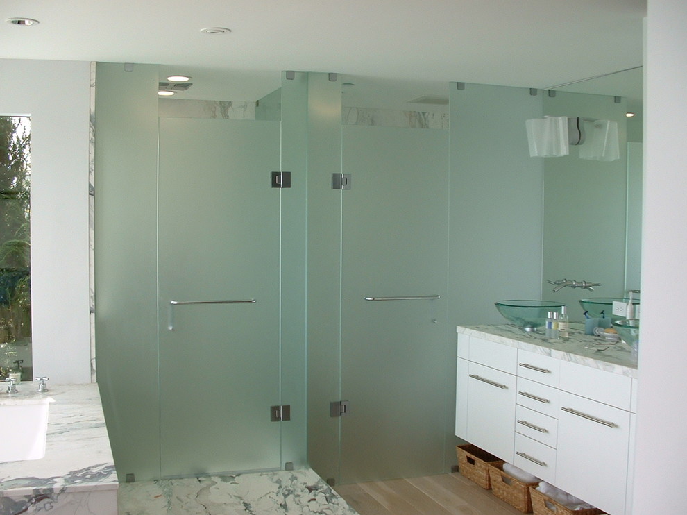 Translucent Window Shades Bathroom Modern with None 