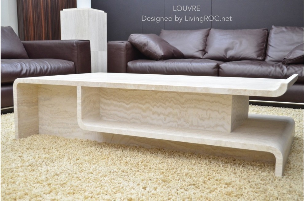 Travertine Coffee Table Living Room Craftsman with Coffee Table Glass And2