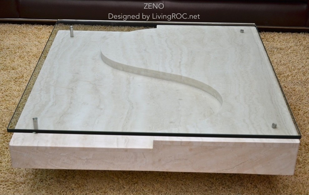 Travertine Coffee Table Living Room Craftsman with Coffee Table Glass And4