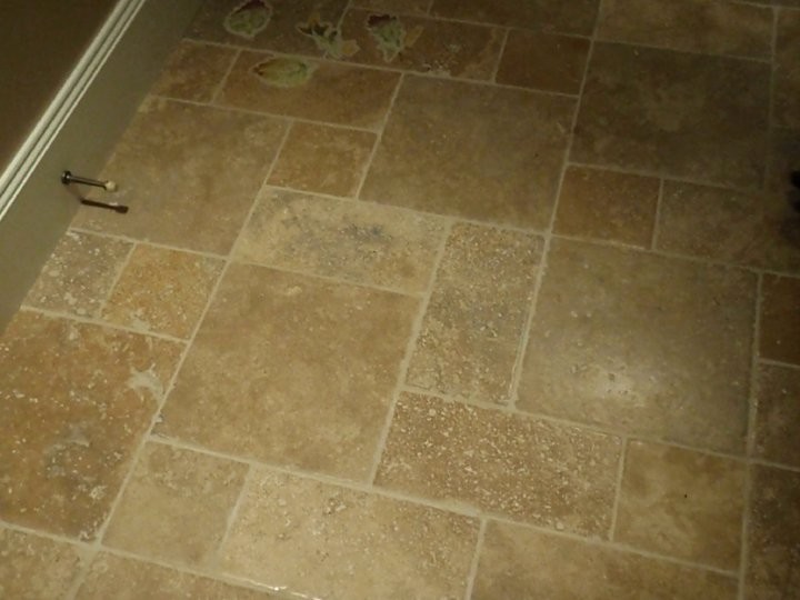 Travertine Floor Tile Laundry Room Traditional with Ceramic Tile Handmade Tile