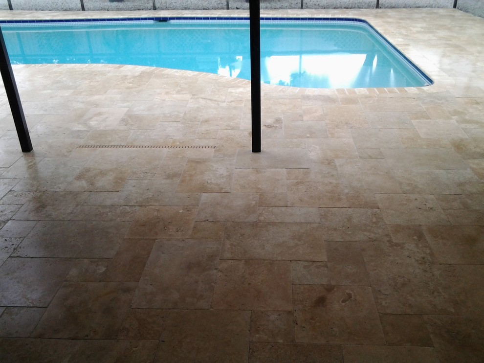 Travertine Pavers Pool Deck Pool Contemporary with Affordable Beautiful Pools Coping1