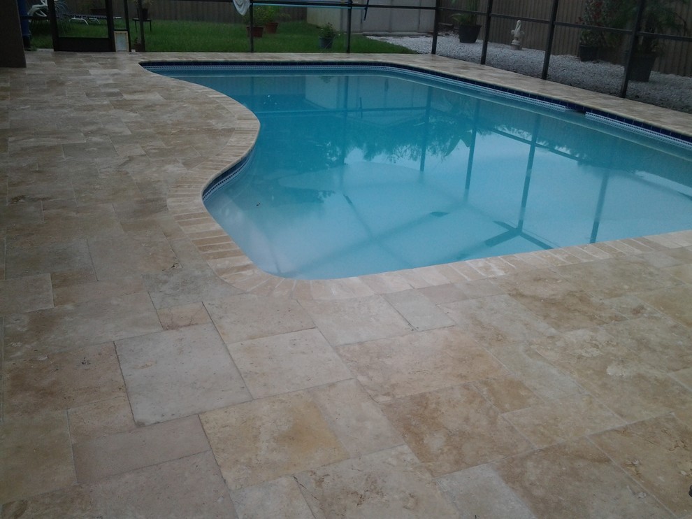 Travertine Pavers Pool Deck Spaces Contemporary with Affordable Beautiful Pools Coping