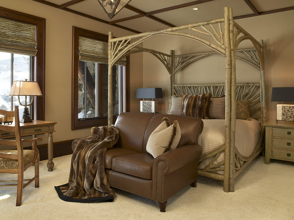 Tree Bed Frame for Sale Bedroom Rustic with Blinds Carpet Desk Eclectic