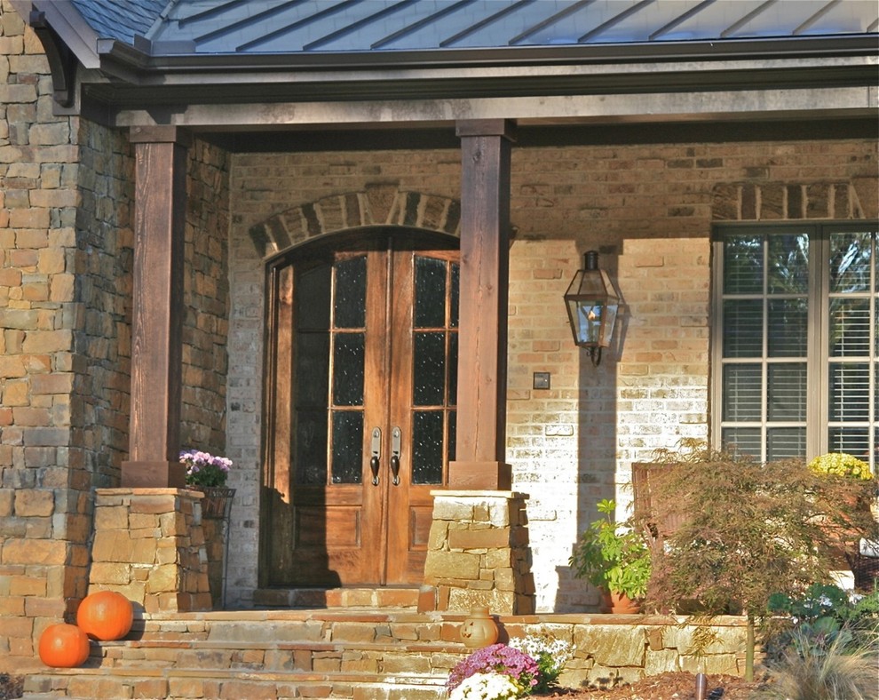Trex Decking Colors Exterior Traditional with Brick House Brick Wall