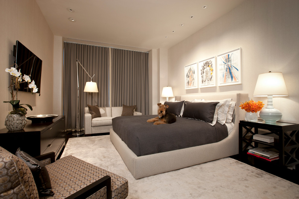 Triptych Wall Art Bedroom Contemporary with Artwork Bedside Table Ceiling