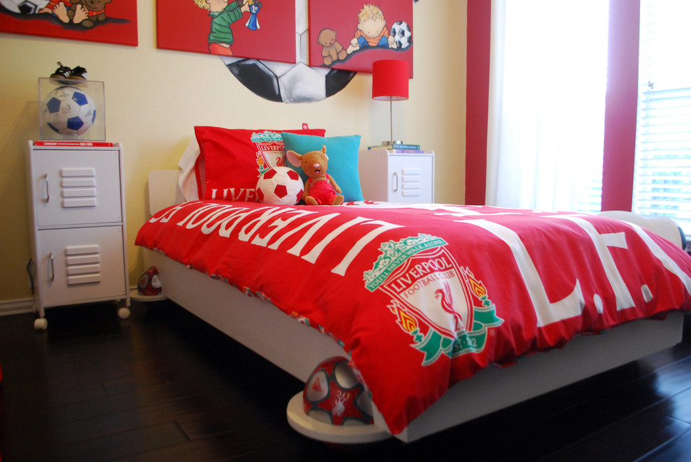 Triptych Wall Art Kids Modern with Bed Pillows Bedroom Bedside