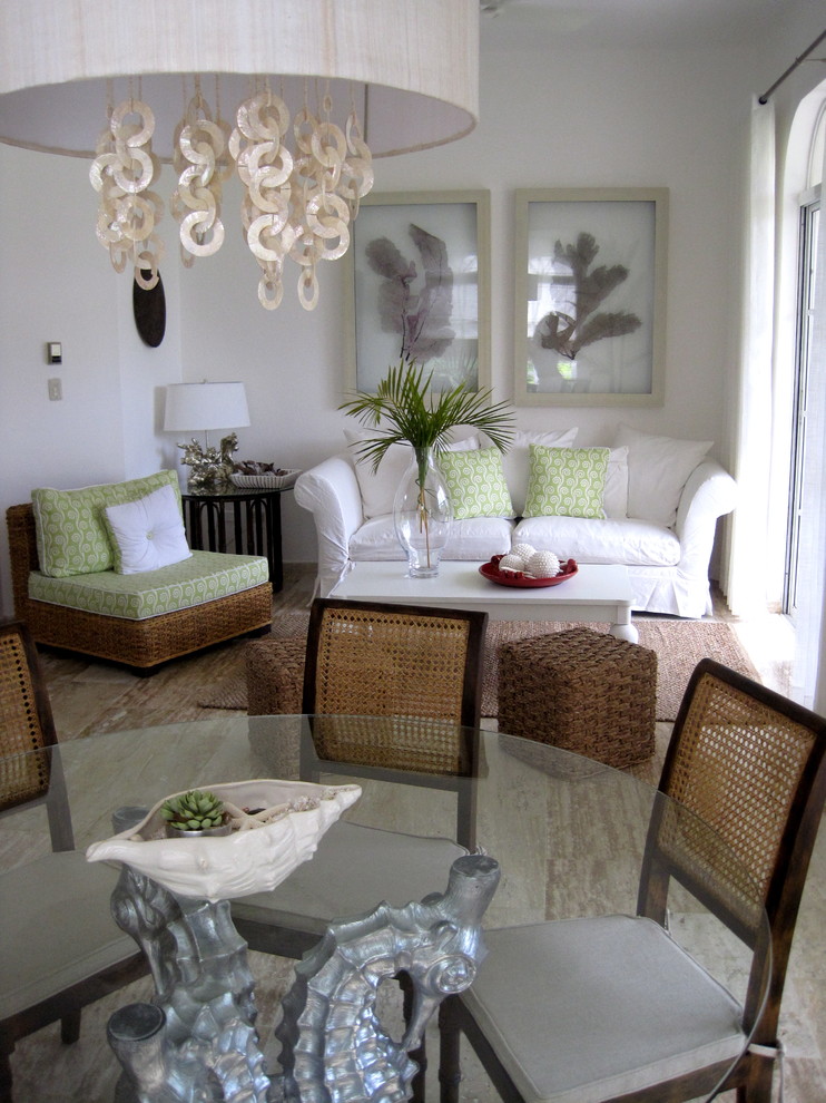 Tropical Light Fixtures Dining Room Tropical with None 