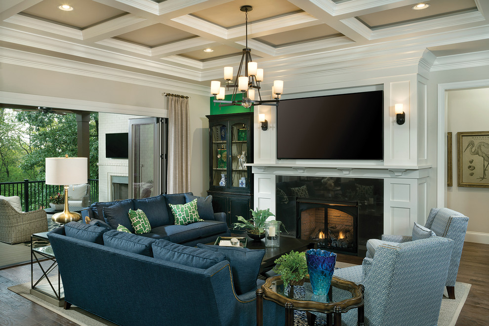 Tufted Ottoman Coffee Table Family Room Transitional with Bar Area Poker 