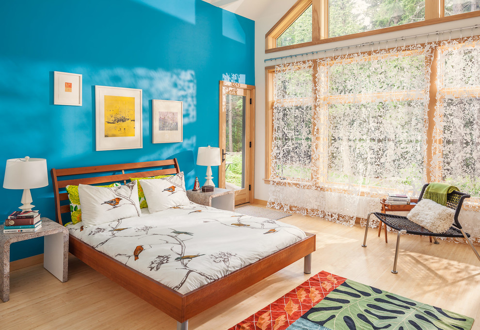 Turquoise Duvet Cover Bedroom Contemporary with Bedroom Blue Blue Paint