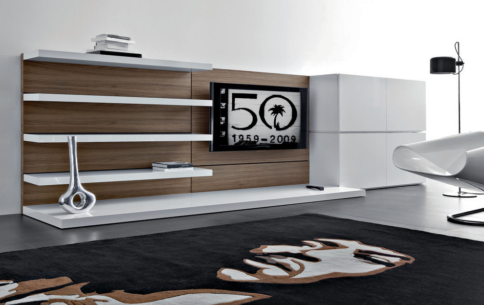 Tv Wall Units Living Room Modern with Art Black Bob Marley1