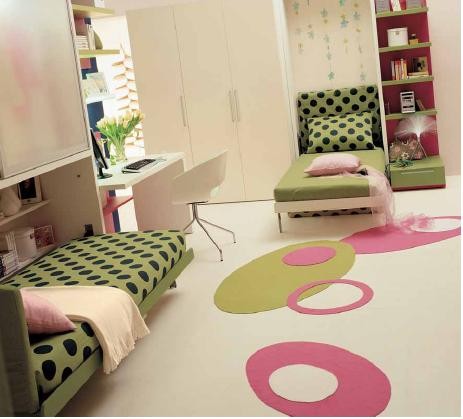 Twin Murphy Bed Kids Modern with None 
