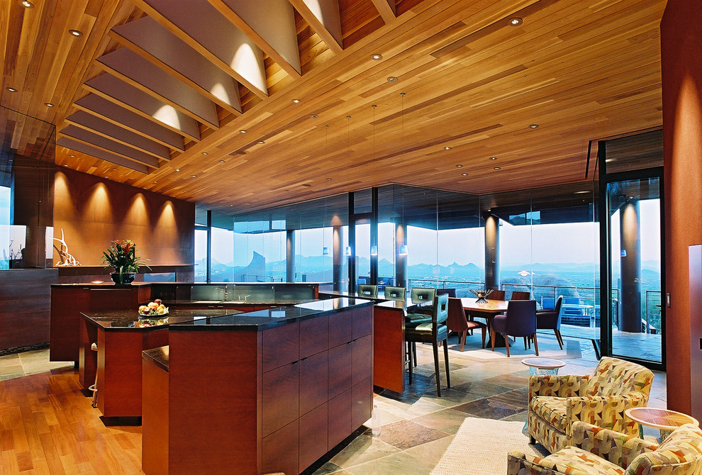 Types of Granite Countertops Kitchen Contemporary with Bar Seating Bar Stools