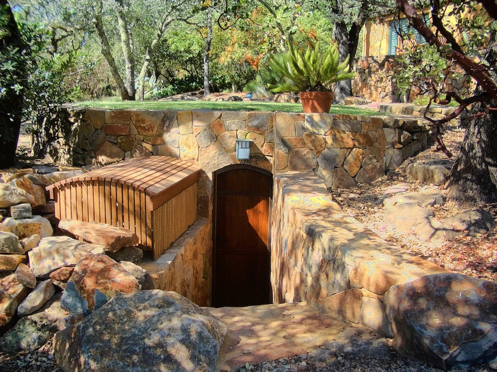 Underground Wine Cellar Wine Cellar Contemporary with None 1