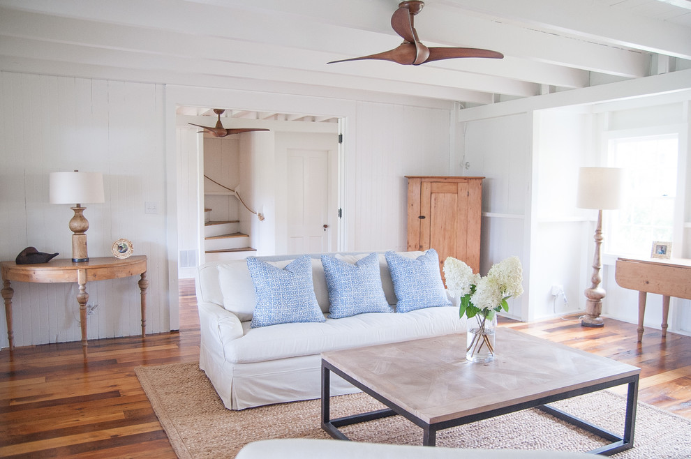 Unique Ceiling Fans Living Room Beach with Airy Beach Cottage Beach1
