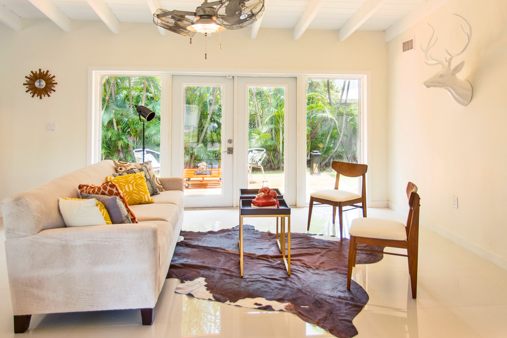 Unique Ceiling Fans Living Room Eclectic with Beige Sofa Ceiling Fan