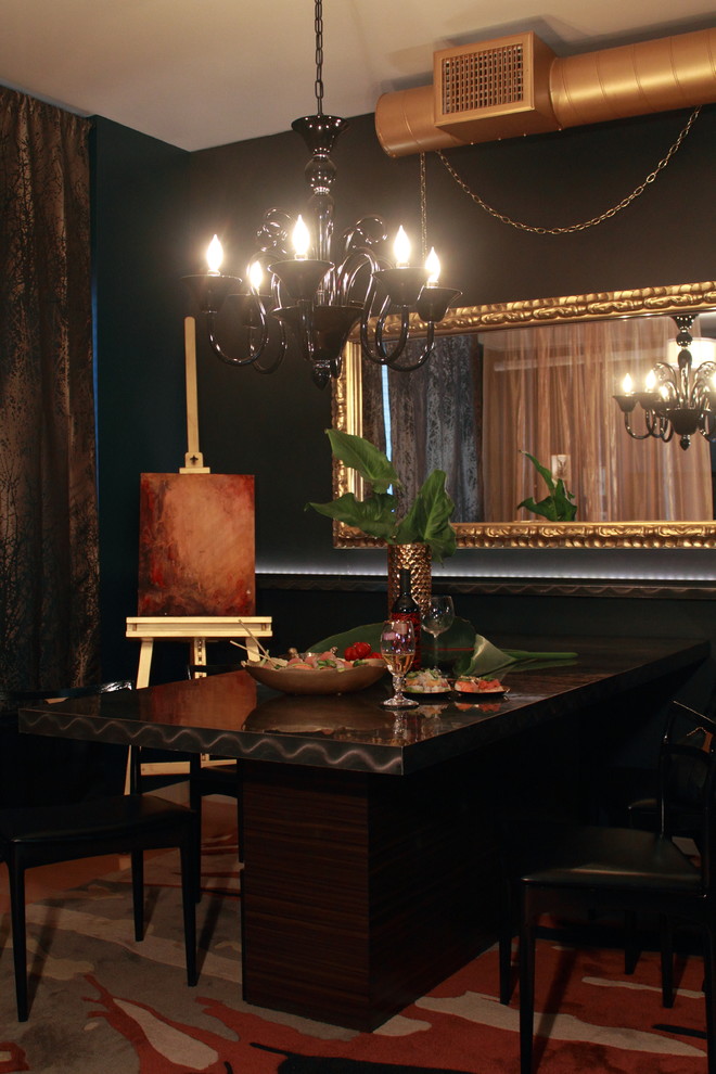 Unique Dining Tables Dining Room Eclectic with None 
