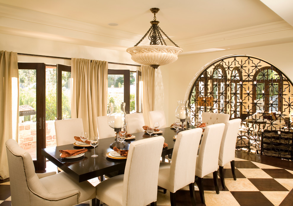 Unique Dinnerware Sets Dining Room Mediterranean with Archway Bowl Chandelier Crown