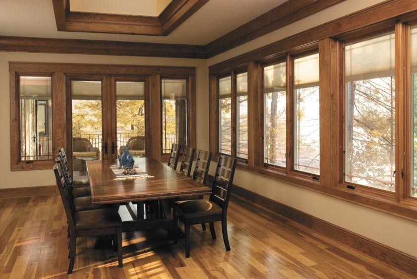 Unique Drawer Pulls Dining Room Traditional with 3 Panes of Glass