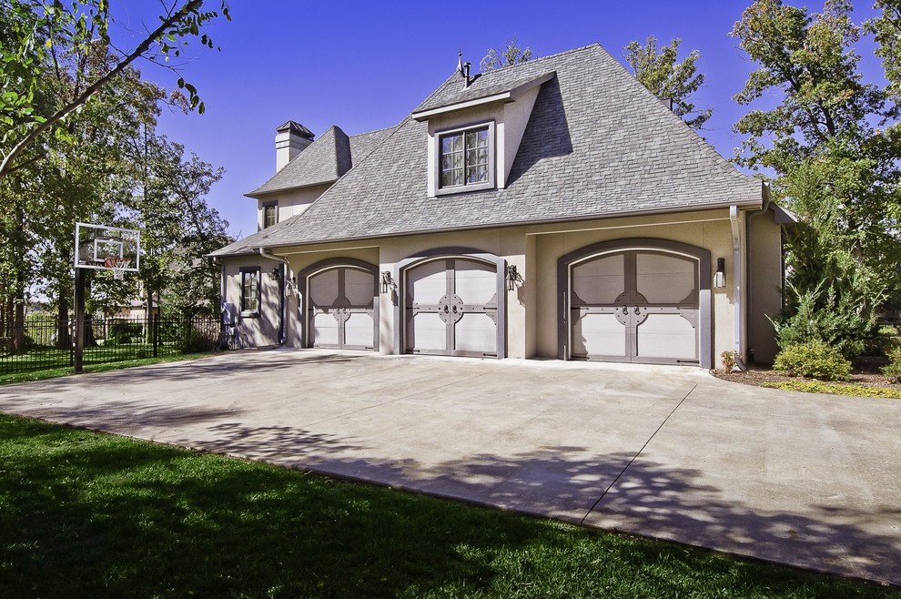 Unique Garage Doors Garage and Shed Traditional with Arkansas Carriage Doors Concrete