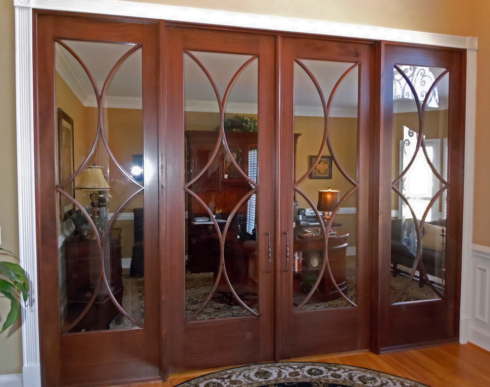 Unique Interior Doors Spaces with Accent Doors Andean Walnut1