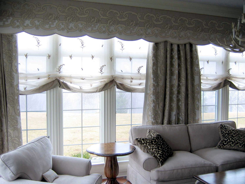 unique window treatments Living Room Traditional with apartment beautiful shades blinds