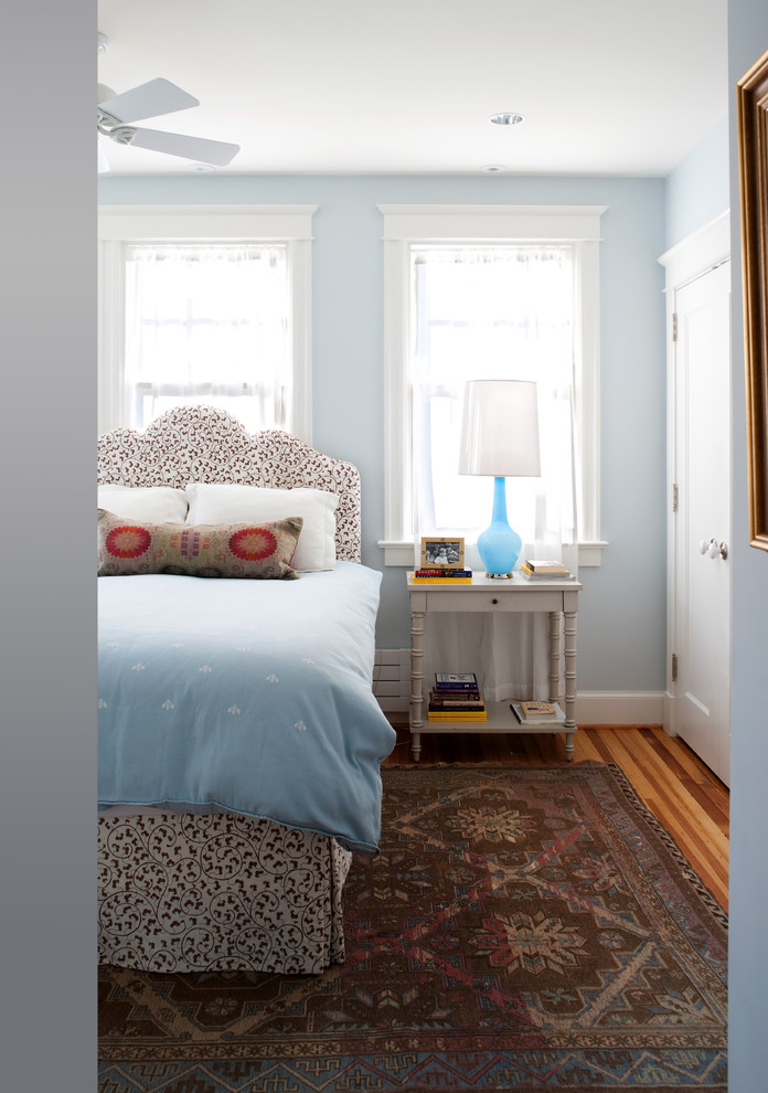 Upholstered Bed Frame Bedroom Traditional with Cottage Vintage 